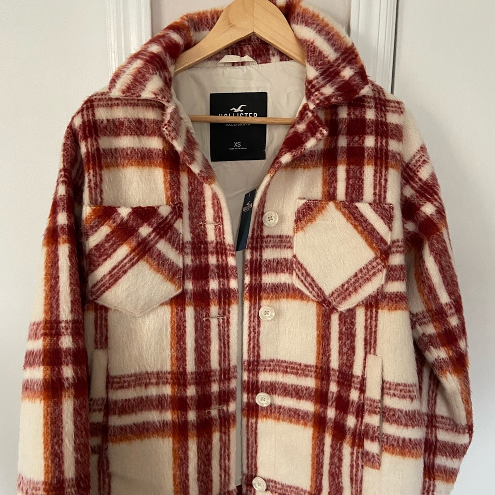 Hollister shirt jacket